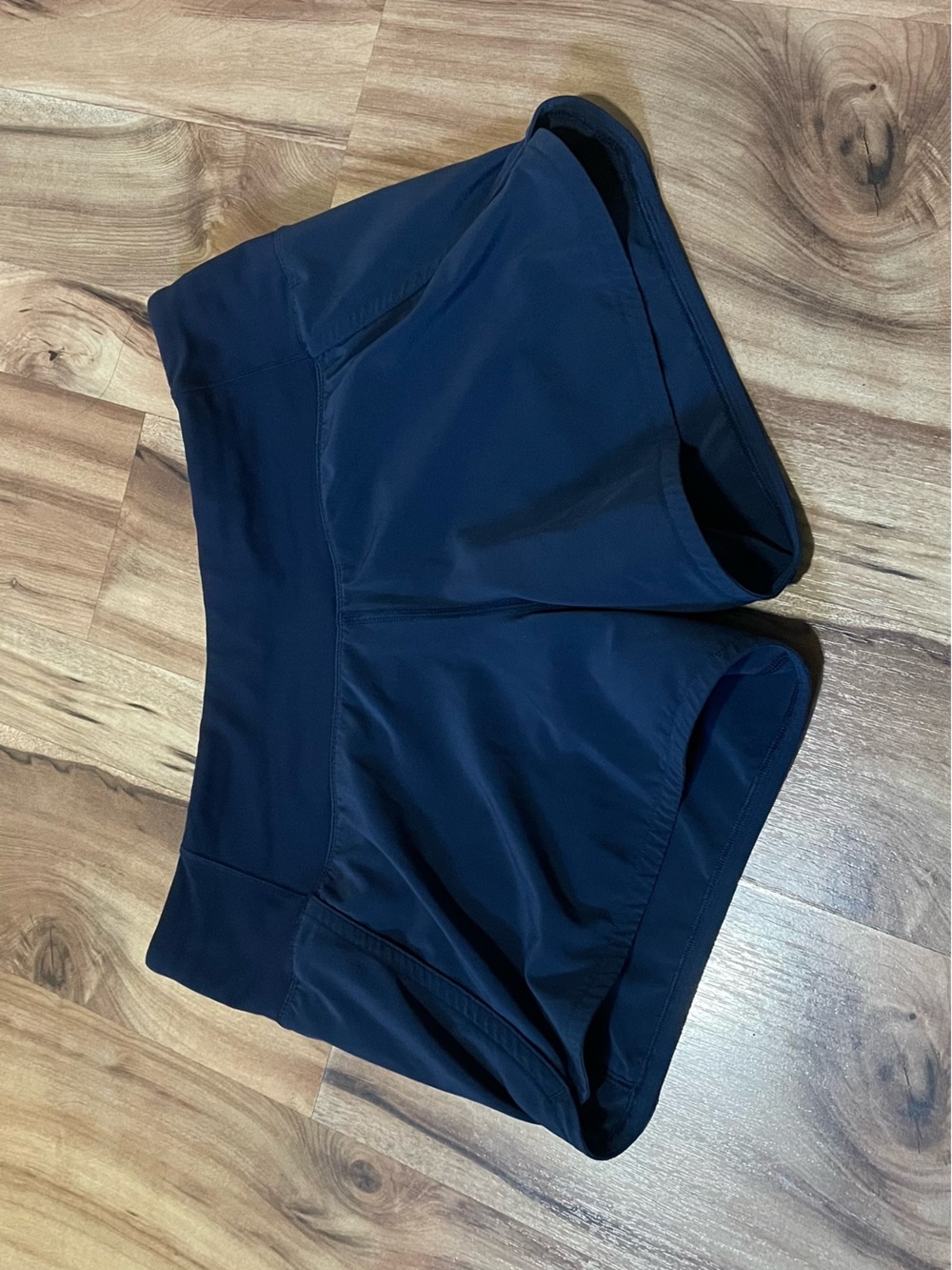 Lululemon Speed Up Lined Running Shorts True Navy Blue Size 6